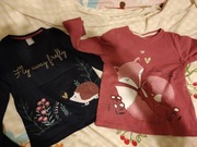 Little kids 2 bluzeczki w rozm. 128