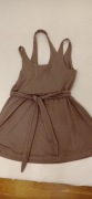 Sukienka letnia Bonprix koloru cappuccino rozmiar 40/42