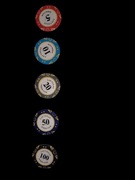 Żetony do pokera kompozyt gliniany 400 sztuk