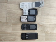 5 starych telefonów 