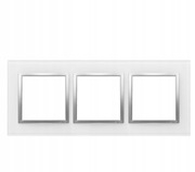 DRN3/69 | Ramka 3- krotna szklana srebrna perła DRN3/69 | Kontakt-Simon