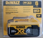 Akumulator DeWalt DCB206 6.0Ah 18V/20V bateria NOWA