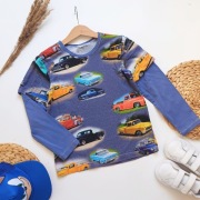 Bluzka w auta 128 długi rękaw samochody Chevrolet Truck Pickup koszulka