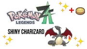 Pokemon Legends Z-A | Shiny Charizard + Gold Bottle Cap