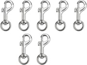 7 szt. karabińczyków z przegubem obrotowym karabińczyk