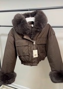 Kurtka zimowa z futerkiem odpinanym