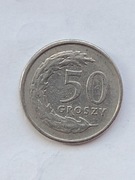 Moneta 50 groszy z 1991 roku 