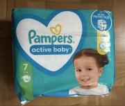 Pampers active baby 7 40 sztuk