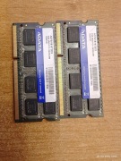 Pamięć RAM do laptopa 2x2gb 2rx8 pc3 10600s 999 ddr3 so dimm