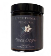 Świeca sojowa wanilia 180 ml handmade szkło prezent