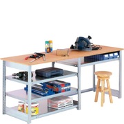 Stół roboczy BITO 2100x700 blat laminat bukowy BDB