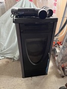 Piecyk kominek na pellet MCZ z Podstawą szklaną