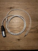 Kabel firmy Ablet miedź posrebrzana Xlr 2x2,5mm