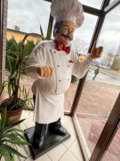 Kucharz figurka pod restauracje hotel 