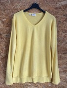 Żółty sweter z długim rękawem 36/38