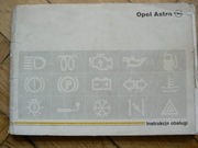 Opel Astra instrukcja obsługi 1995 + cennik z salonu!