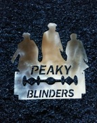 Peaky Blinders, ozdoba na ścianę, metal 