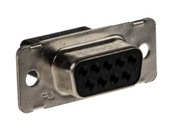 Złącze D-SUB żeńskie 9-Pin do zaciśnięcia 205203-3
