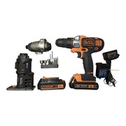 Wkrętarka Black &Decker Multievo + dwie przystawki MTJS1 + MITM3