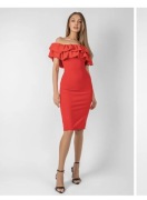 Czerwona sukienka Deezee
