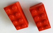 KLOCKI LEGO 3001 2X4  2 SZTUKI