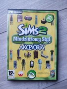 Płyta PC CD-ROM the Sims 2 młodzieżowy styl akcesoria 