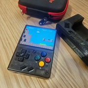 Miyoo Mini v4 Transparent Black | Onion OS | 128GB SanDisk | Pokrowce