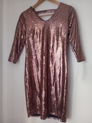 Elegancka cekinowa sukienka 