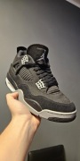 Jordan 4 "Black Canvas" roz 43