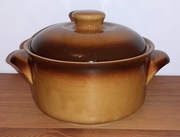 Garnek ceramiczny Tułowice PRL