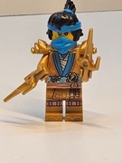 LEGO Ninjago minifigurka Nya NJO707 Złoty Ninja 10 rocznica NJO0707
