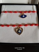 Bransoletki Ochrony Oko Proroka & Talizman 7 węzłów - 2 sztuki 