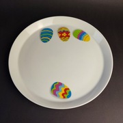 Talerz porcelanowy - wzór Wielkanocny - wytwórnia Karolina