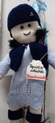 Lalka szmacianka ręcznie robiona 