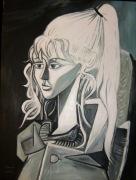 Portret Sylvette David Kopia obrazu Pabla Picassa 50/70 cm