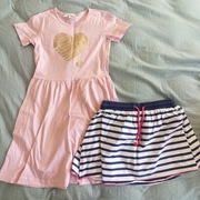 Sukienka i spodnica 152