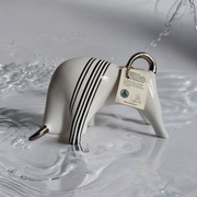 Byk znak zodiaku Figurka Byczek ceramiczny, ręcznie malowany