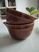 Flaczarki, miseczki, bulionówki miodowe, MIROSTOWICE, cena za 1 szt. 