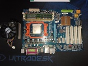 Pł.gł Gigabyte M52L-S3P rev.1.0 +Ram DDR2 8gb + Atchlon 64 X2 5200+