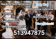 Zaświadczenia dla Chrzestnych Bierzmowanie Nauki Przedmałżeńskie 