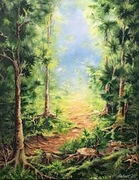 Obraz ręcznie malowany 50/40 cm 