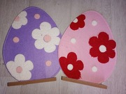 Nowe filcowe ozdoby wielkanocne jajka 34 cm 