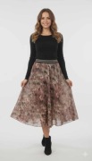 Mexx spódnica midi rozkloszowana Zwiewna letnia spódniczka XL 42
