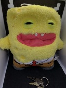 Spongebob maskotka futrzak duży - w stylu Fuggler - zjarana gąbka