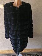 Futerko damskie długie czarne Reserved 