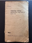 instrukcja obsługi motocykla wfm 125 cm3 1962