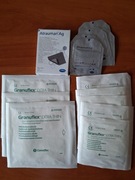 Opatrunek GRANUFLEX EXTRA THIN oraz Atrauman Ag 5cmx5cm