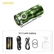 Latarka mini EDC Sofirn SC13 LED 1300 lm USB C + akumulator 