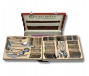 Ekskluzywny Komplet Sztućców 72 el. EDELLHOF – Idealny na Prezent!