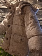 Kurtka zimowa GAP roz. 92 szara. NOWA